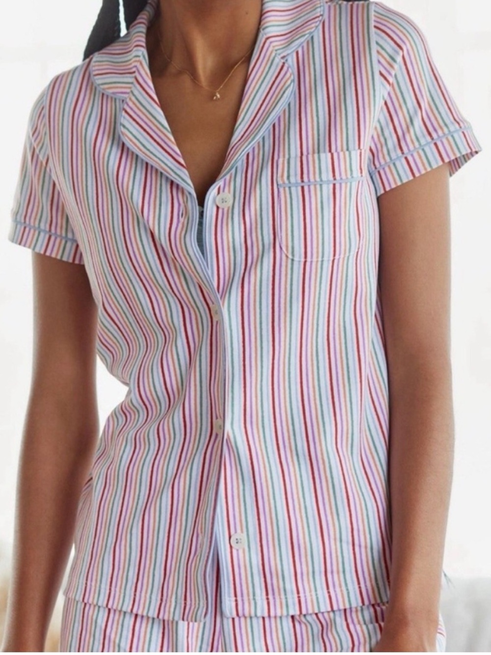 Roller rabbit striped pajama set